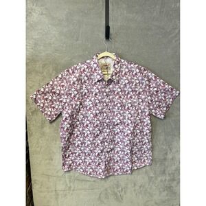 Rafter‎ C Cowboy Collection 3XB Button Down Shirt Red Paisley Print New